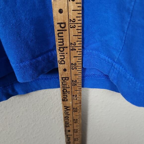 Beverly Hills Polo Club Mens Blue Short Sleeve V Neck Basic T Shirt Size Medium‎ - Picture 5 of 6